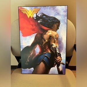 Wonder Woman wall plague